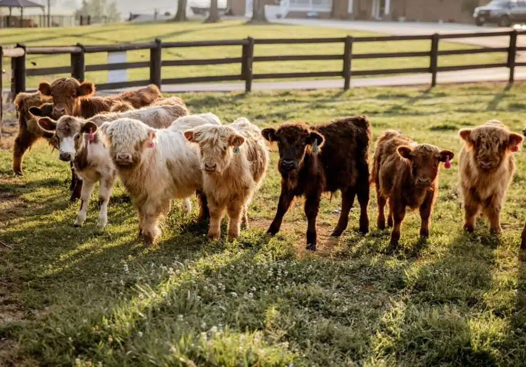 Miniature highland cattle for sale, Buy mini Scottish cow online